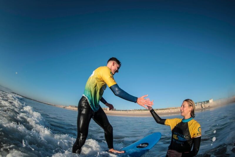 Costa da Caparica: Sunset Surf Lesson - The Practical Side: Pricing and Facilities