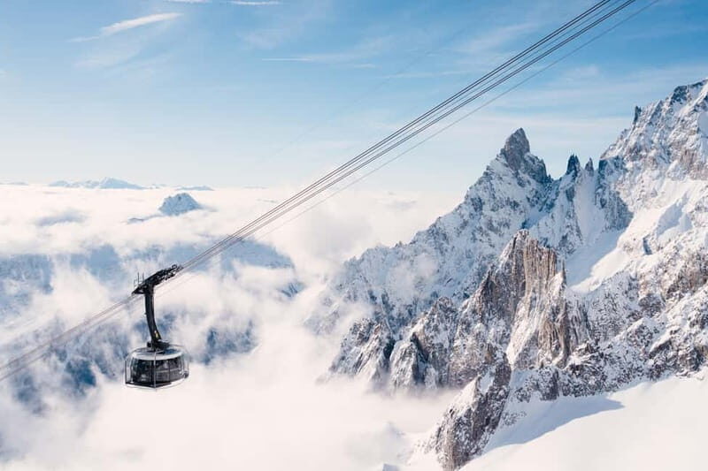 Courmayeur: Skyway Monte Bianco Cable Car Return Ticket - The Pavillon and Surreal Stops