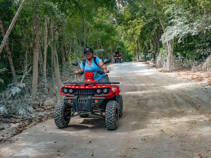 cozumel atv off road adventure to Jade Cavern - Key Points