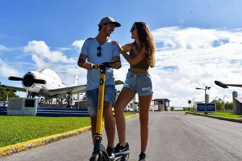 Cozumel: Clear Boat and Electric Scooter Ride - Exploring Cozumel on Electric Scooters
