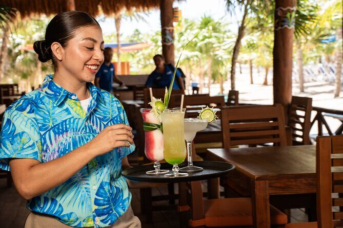 Cozumel Kuzá Beach & Adventure Park Deluxe Pass & Mexican Flavors - All-Inclusive Dining & Drinks