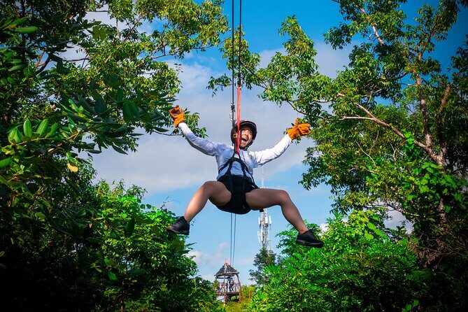 Cozumel zipline thrill adventures - Key Points