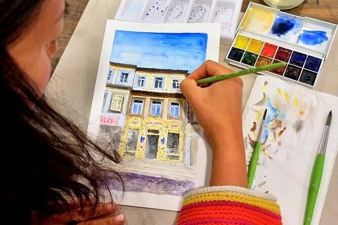 Create Watercolour With Hugo do Lago in Porto - The Sum Up