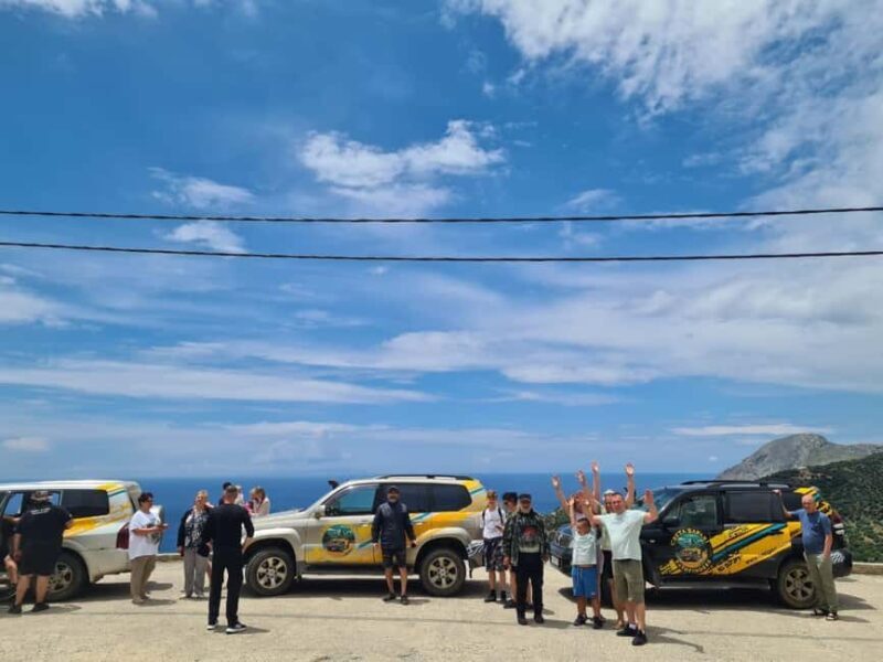 Crete Jeep Safari: Preveli, Lake Kournas, Gorges & Villages - Key Points