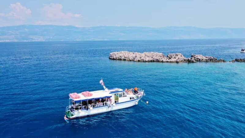 Crikvenica/Krk island: Private Boat Cruise for groups - Key Points