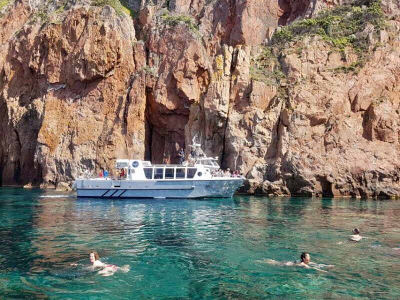 Croisière visite des Calanques de Piana Baignade en vedette - FAQ