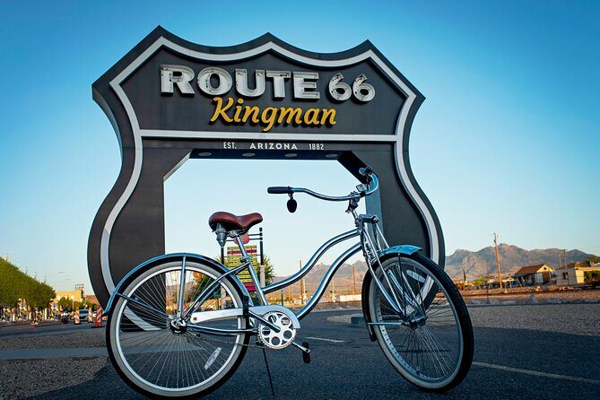 Cruise Downtown Kingman and Route 66 on a Bicycle - Key Points