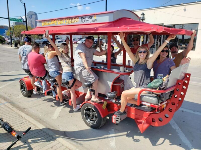 Dallas Party Bike Pub Crawl in Deep Ellum - What to Expect from the Dallas Party Bike Pub Crawl