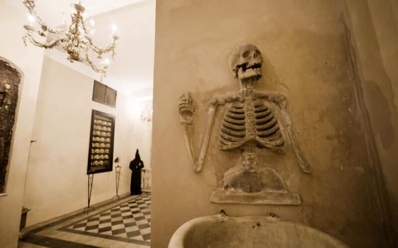 Dark Side of Rome with Underground Bones Crypt Walking Tour - Key Points