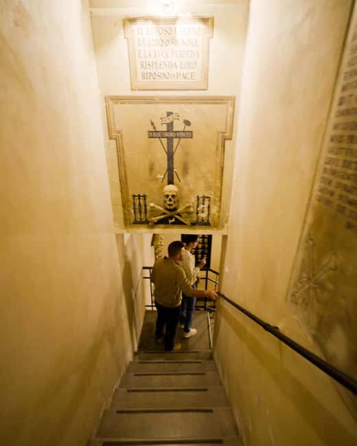 Dark Side of Rome with Underground Bones Crypt Walking Tour - The Church of Santa Maria dellOrazione e Morte
