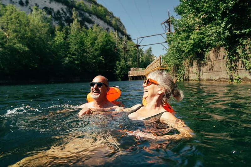 Dartford: Thrill & Chill Package- Ziplining & Lakeside Sauna - The Experience: What You Can Expect