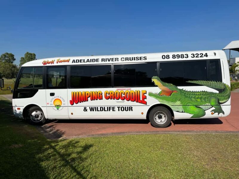 Darwin: The Croc Bus to the Famous Jumping Crocodile Cruise - What the Tour Looks Like