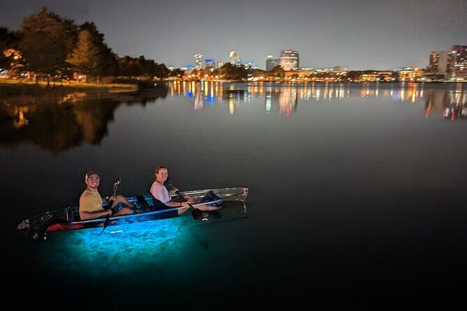 Date Night LED Glow Clear Kayak or Clear Paddleboard & Champagne - An Honest Look at the Experience