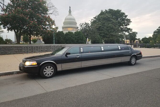 Day or Night Private DC Monuments Tour | Luxury Stretch Limo - Key Points
