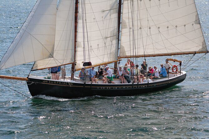 Day Sails and Sunset tours on Schooner Surprise in Camden Maine - Key Points