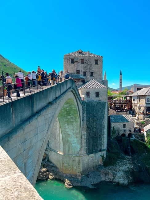 Day trip to Mostar old bridge and Krawice waterfalls - Key Points