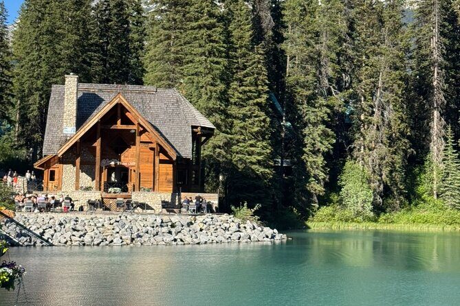 Day Trip to Takakkaw Falls Emerald Lake Natural Bridge Banff - Key Points