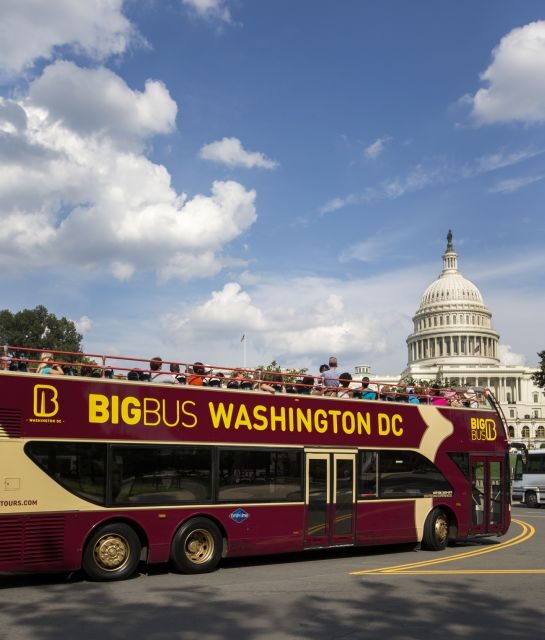 DC: Hop-On Hop-Off with 17 Stops plus Arlington Walking Tour - Exploring Washington DC in Comfort and Style