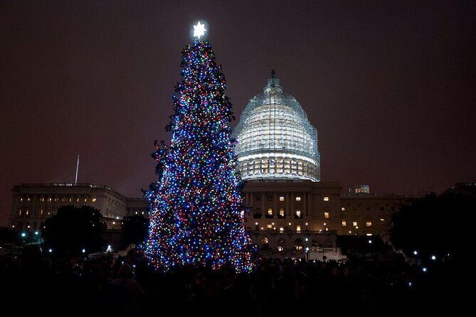DC National Mall Night Tour with 10 Stops, Reserved Entry Tickets - Key Points