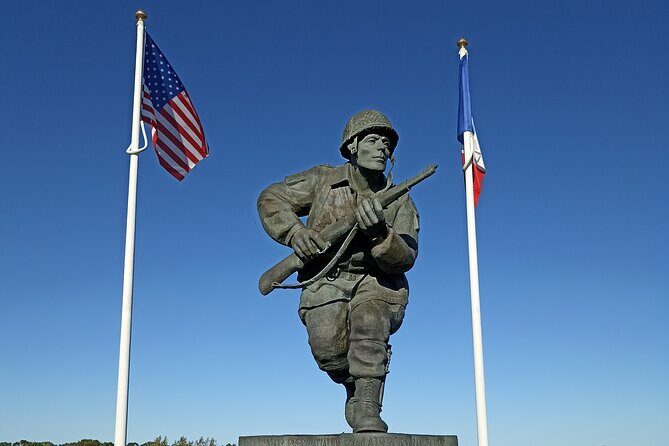 DDay American Beaches and US Airborne Full Day Tour from Bayeux - Sainte-Mère-Eglise and the Airborne Legend