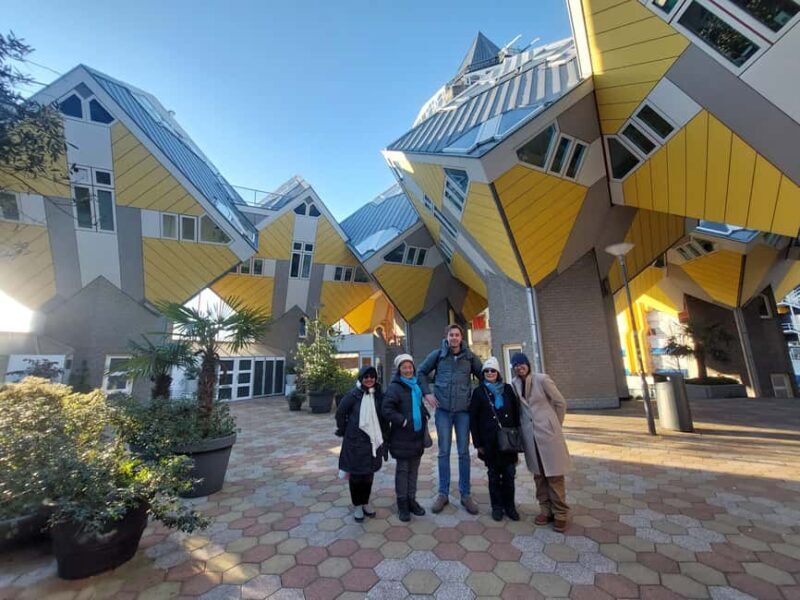 Delft & Rotterdam: Private Tour with Cube House and Transfer - Introduction