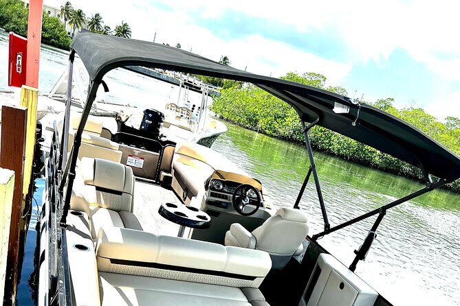 Deluxe Pontoon Boat Rental In Key West - The Details of Your Key West Water Day