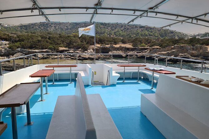 Demetris Chara Boat/Blue Lagoon boat trips with BBQ and SLIDE - The Itinerary: Step-by-Step