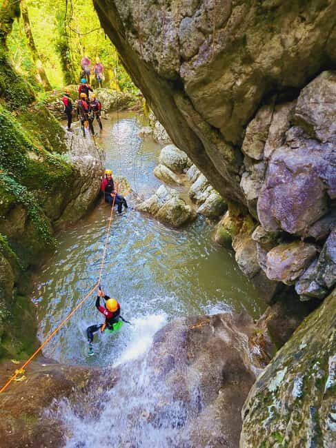 Descent of the Versoud canyon - Practical Tips for Your Canyoning Day