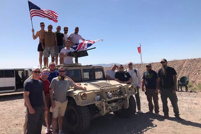Desert Storm Shooting Experience with Lunch - Key Points
