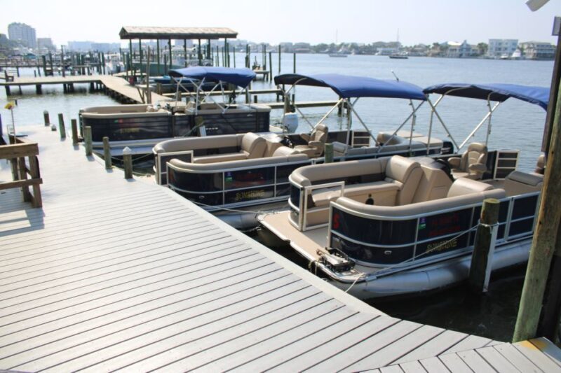Destin: 4-Hour Self-Driving Pontoon Rental - The Experience Provider