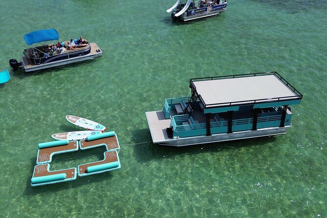 Destin: Luxury Crab Island Pontoon Charter w/ Restroom (Up to 18) - FAQ
