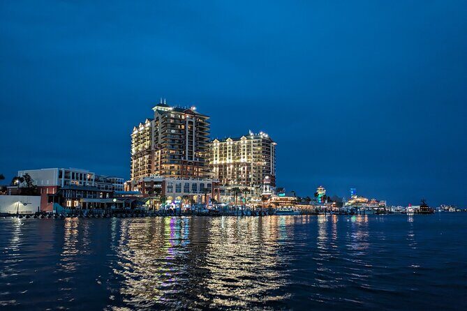 Destin: Sunset Cruise on a Back Porch Style Pontoon - Key Points