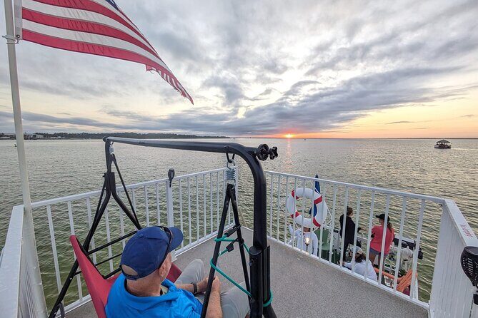 Destin: Sunset Cruise on a Back Porch Style Pontoon - The Sum Up
