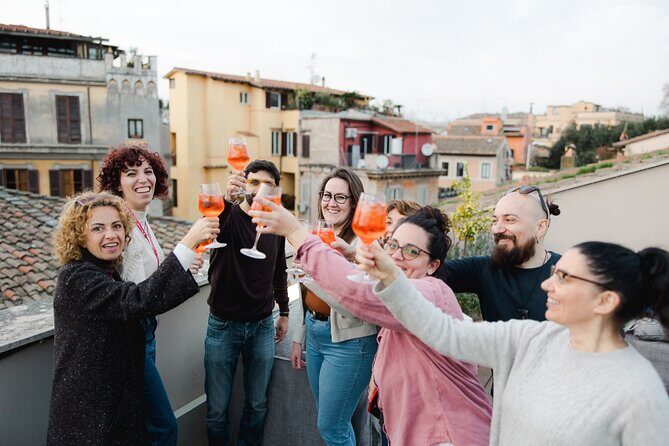 Devour Rome Trastevere/Jewish Ghetto Food Tour Rooftop Aperitivo - Wrapping Up
