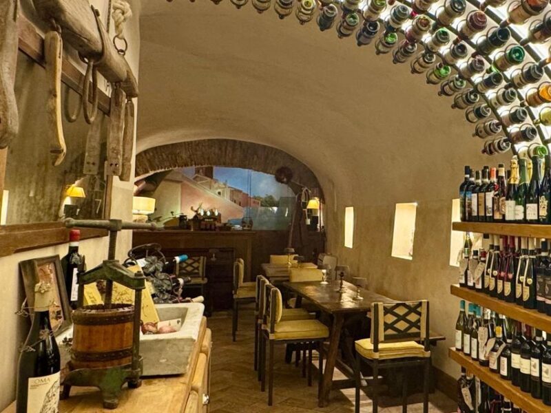 Dinner Food Tasting with Wine Pairing Experience Trastevere - Key Points