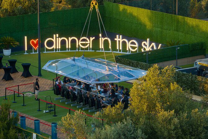 Dinner in the Sky Dubrovnik - Dine 50m above ground - The Dining Options