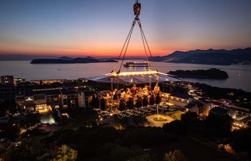 Dinner in the Sky Dubrovnik - An Overview of the Experience