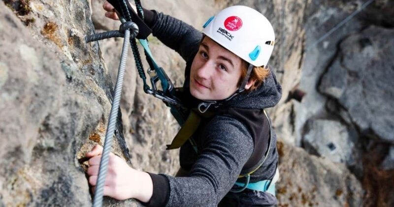 Dín:Via Ferrata Climbing Adventure in Bohemian Switzerland - Key Points