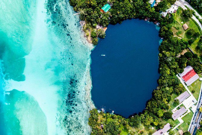 DISCOVER BACALAR Full Day Tour to the 7 Colors Lagoon, Cenotes and Pirates Route - Key Points