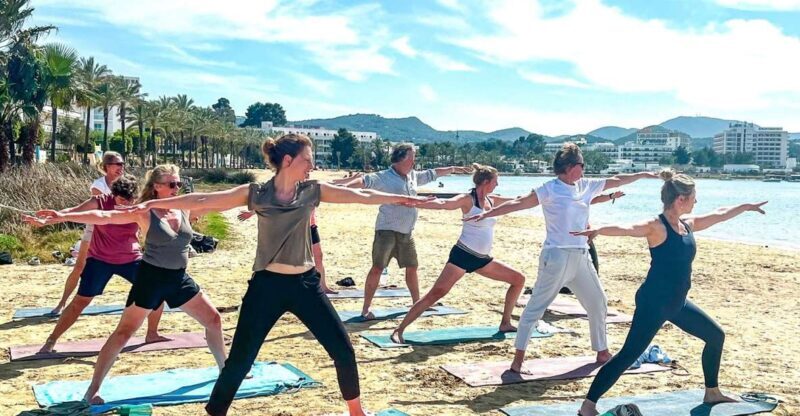 Discover Beach Yoga in San Antonio Ibiza - Discover Beach Yoga in San Antonio Ibiza