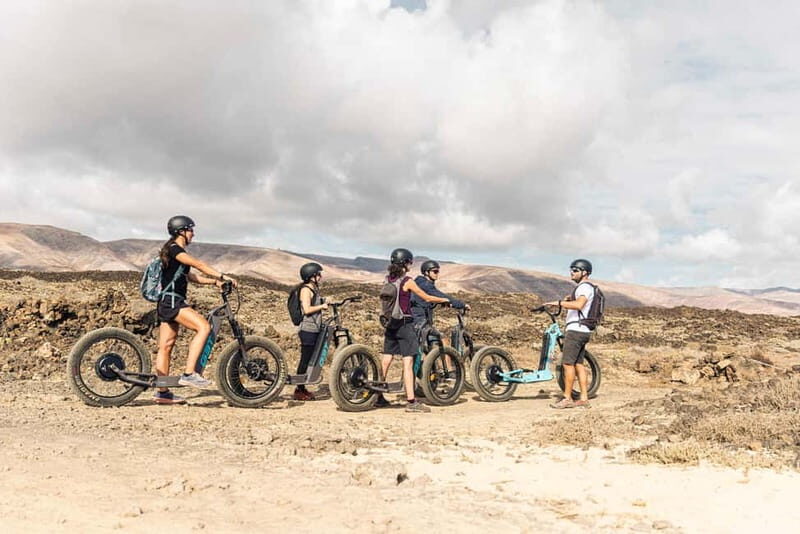 Discover Lanzarote in a different way with electric all-terrain scooters. - What to Expect from the Electric Scooter Tour in Lanzarote