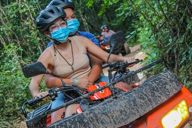 Discover the Adrenaline with Atvs ziplines single and a real Mayan cenote - How the Tour Is Organized