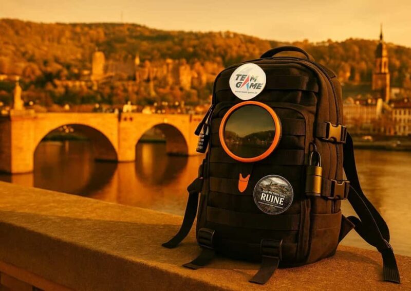 Discover the Outdoor Escape Tour with a puzzle backpack: The Ruins of the Castle - What is the "Discover the Ruins of the Castle" Tour?