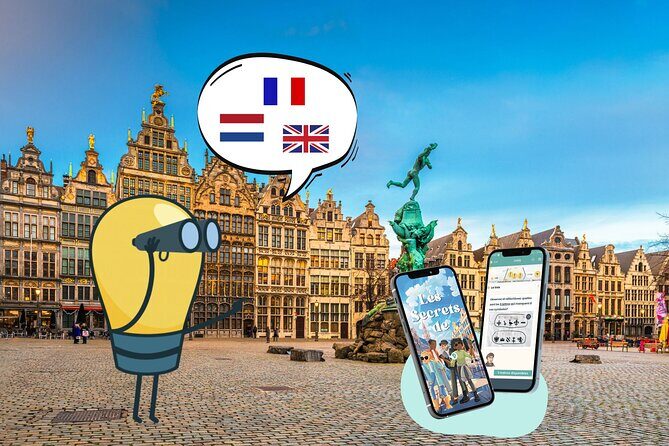 Discover the secrets of Antwerp while playing! Escape game - What is this Antwerp Escape Game all about?