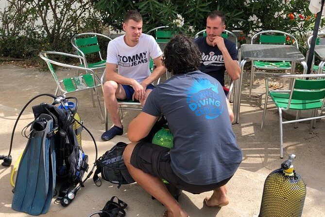 Dive Christening - The Full Picture of the Dive Christening in Menorca