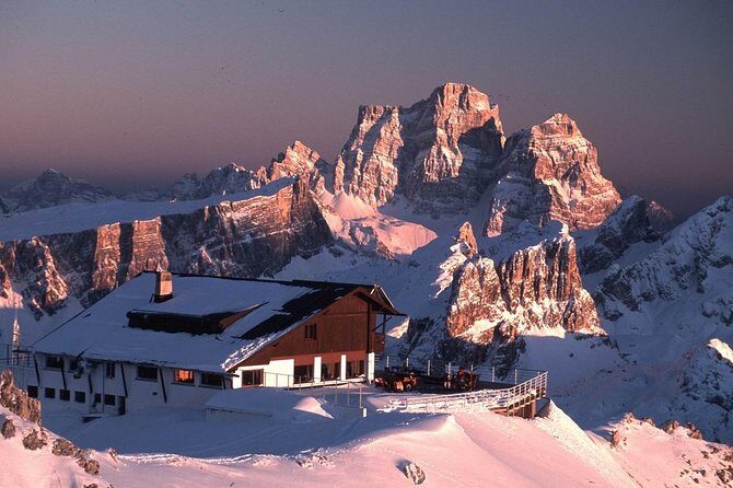 Dolomiti Ski Tour: Super 8 Lagazuoi and 5 Torri from Cortina d'Ampezzo - Key Points