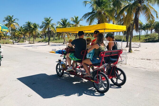 Double Quadricycle/Surrey Rental at Crandon Park - Exploring Miami’s Peaceful Side with a Double Quadricycle