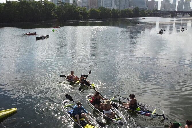 Downtown Austin Skyline Clear Kayak Tour at Lady Bird Lake - The Experience and Group Dynamics
