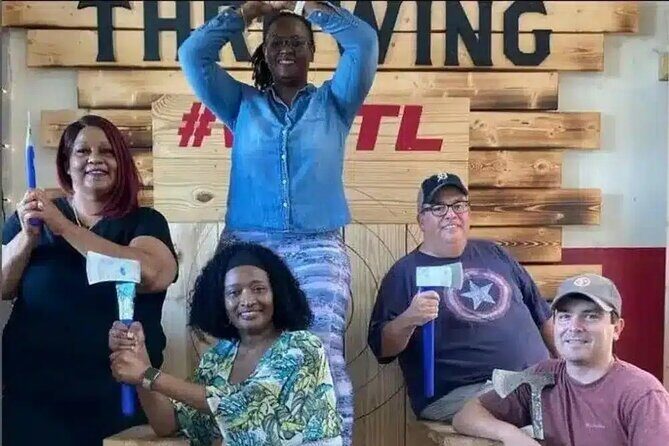 Downtown Memphis Pedal Party Ride and Axe Throwing Experience - Key Points