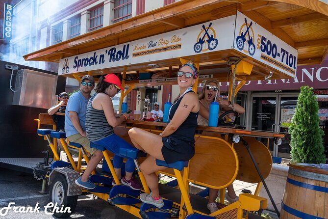 Downtown Memphis Pedal Party Ride and Axe Throwing Experience - The Experience in Detail